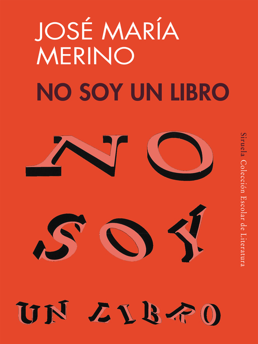 Title details for No soy un libro by José María Merino - Wait list